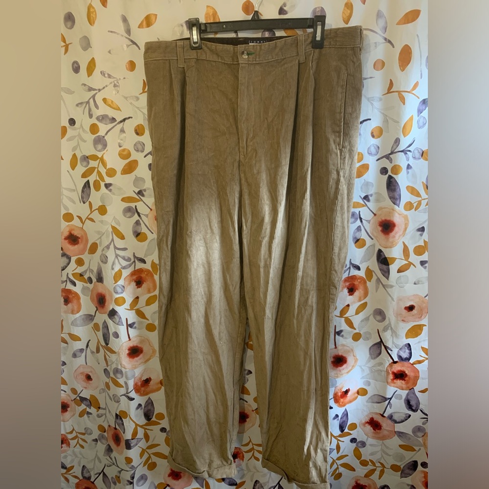 Tommy Hilfiger Brown Corduroy Pants Sz 40